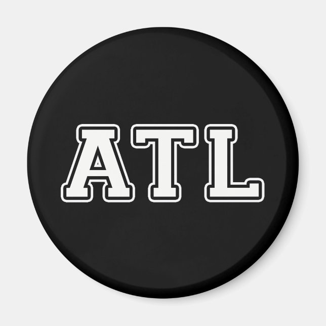 Aimant Atlanta Géorgie (Devant)