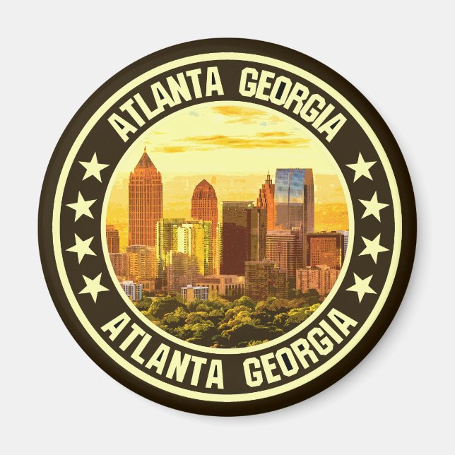 Aimant Atlanta Géorgie (Devant)