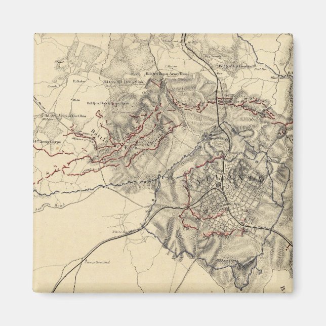 Aimant Atlanta, Géorgie (Devant)