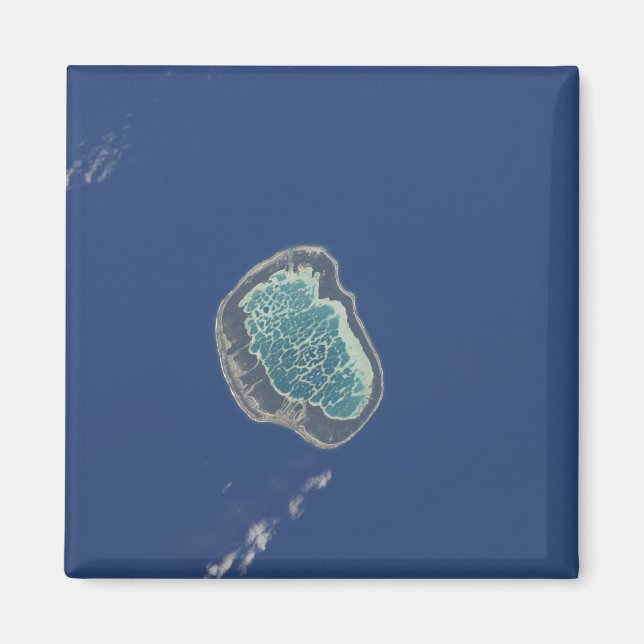 Aimant Atoll de Mataiva, archipel de Tuamotu (Devant)