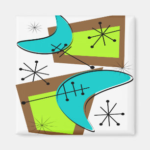 Aimant Atomic Era Inspecred Boomerang