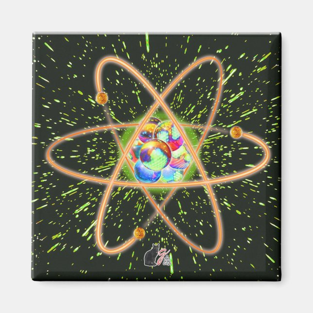 Aimant atomique radical (Devant)