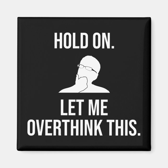 Aimant Attends. Permettez-Moi D'Étudier Cela (Devant)