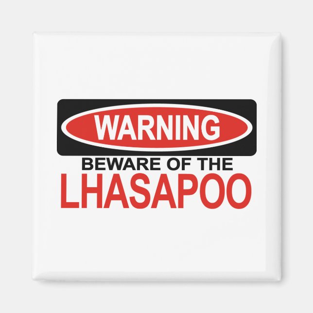 Aimant Attention À Lhasapoo (Devant)