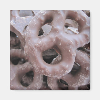 Aimant au chocolat Pretzel