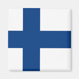 Aimant au drapeau de la Finlande