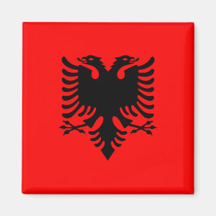 Aimant au drapeau de l'Albanie (Flamuri i Shqipëri