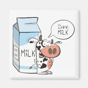 Aimant au lait à boire