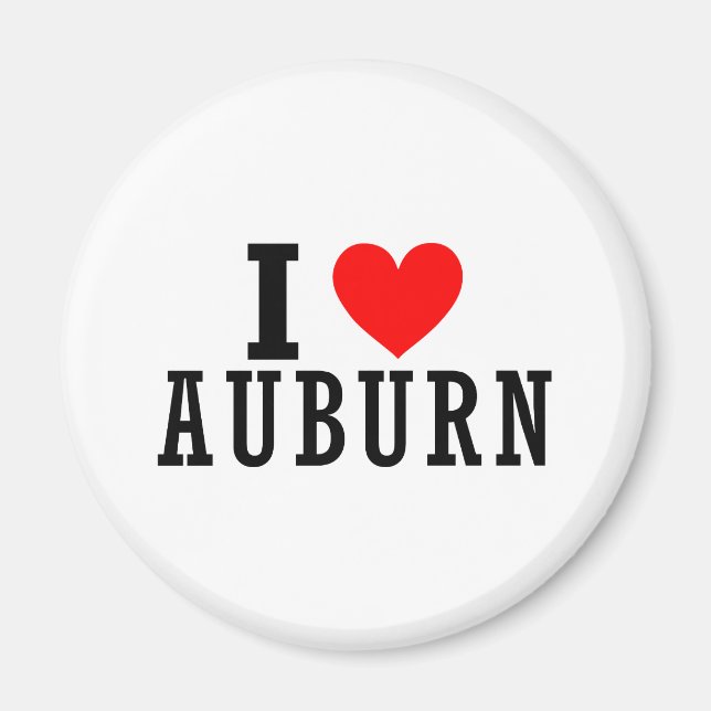 Aimant Auburn, Alabama City Design (Devant)