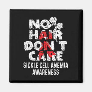Aimant AUCUN Cheveux - Sickcell Anemia Sensibilisation So