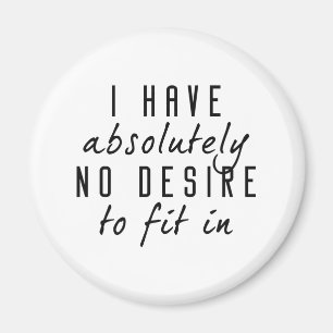 Aimant Aucun Désir De S'Intégrer