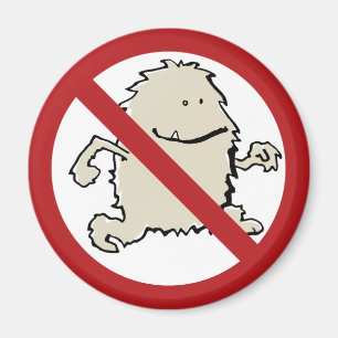 Aimant Aucun yeti permis !