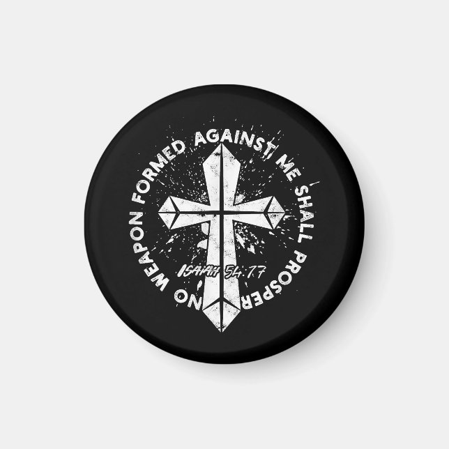 Aimant Aucune arme formée contre moi ne prospérera la foi (Devant)