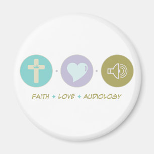 Aimant Audiologie d'amour de foi