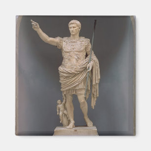 Aimant Auguste de Prima Porta, c.20 avant JC (marbre)