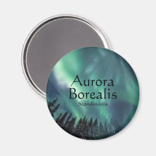 Aimant Aurora Borealis Scandinavie