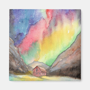 Aimant Aurora dans la vallée