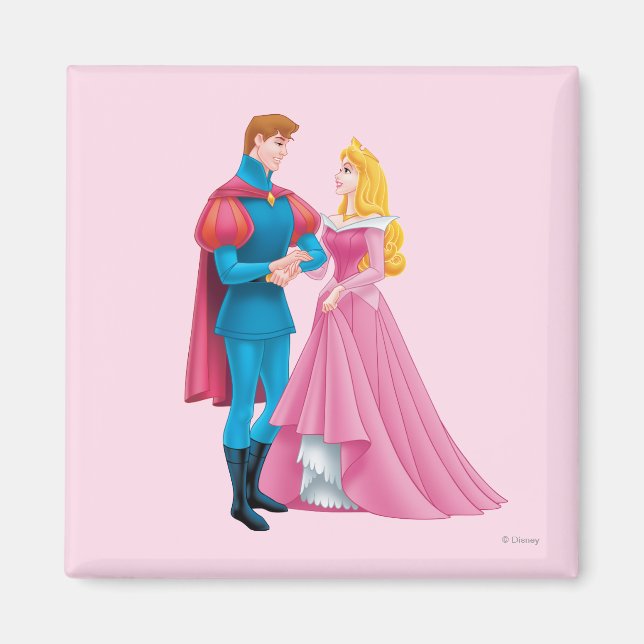 Aimant Aurora et Prince Phillip (Devant)