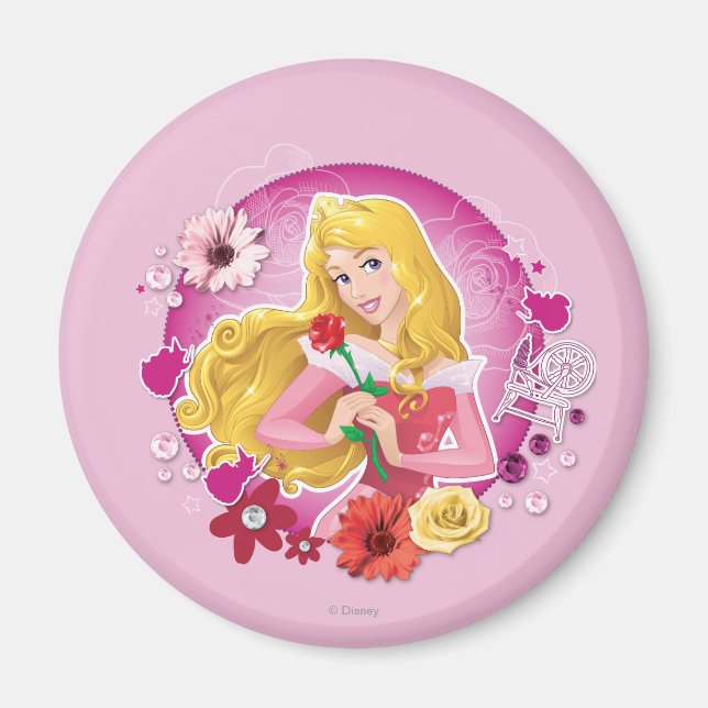 Aimant Aurora - Princesse gracieuse (Devant)