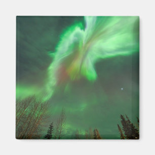 Aimant Aurore Boréale Lumières du Nord   Fairbanks