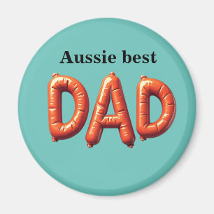 Aimant Aussie Best Dad 