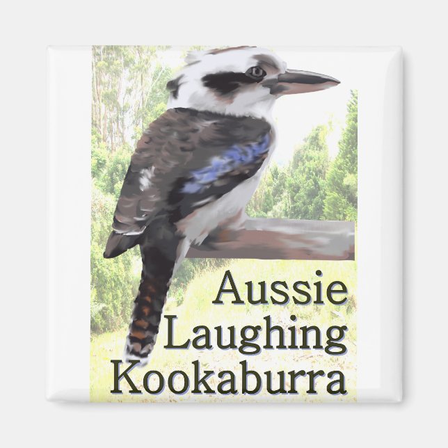 Aimant Aussie rire Kookaburra (Devant)
