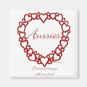 Aimant Aussie Véritable Amour