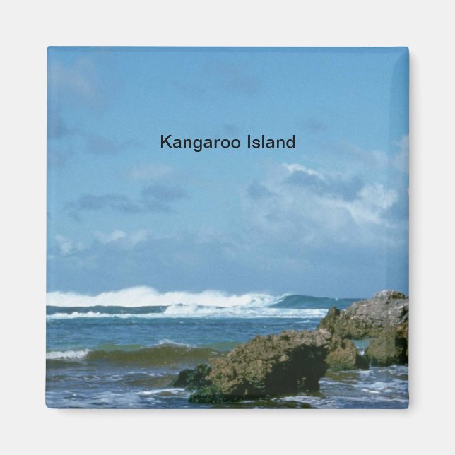Aimant Australie : L'île de Kangaroo (Devant)