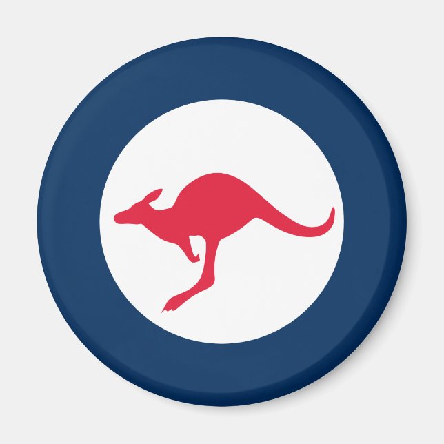 Aimant Australie Roundel drapeau du pays symbole armée (Devant)