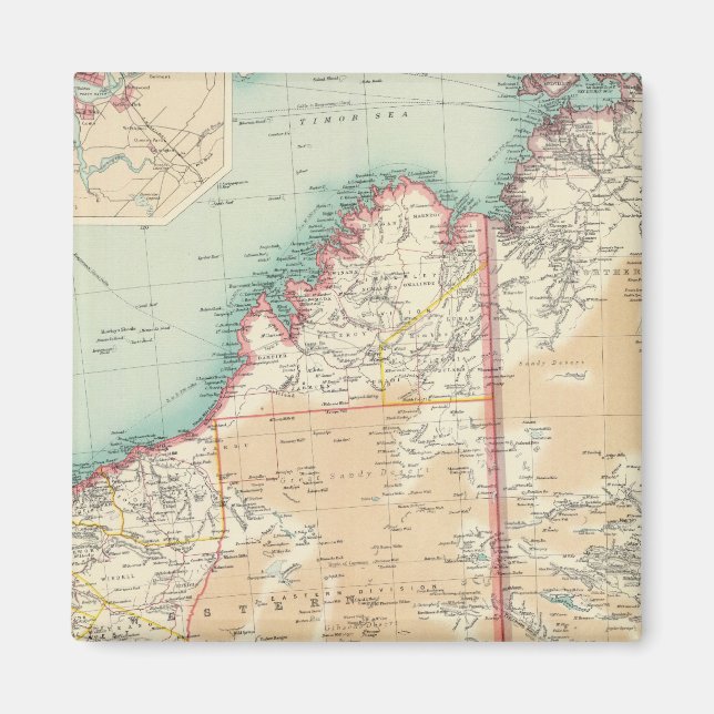 Aimant Australie, section ouest (Devant)