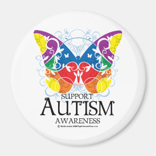 Aimant Autism Butterfly