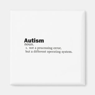Aimant Autisme Définition Ce n'est pas un handicap un aut