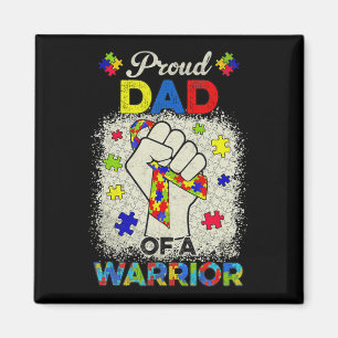 Aimant Autisme Papa Of Sensibilisation sur l'autisme Guer