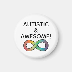 Aimant Autistic & Awesome! Neurodiversity Acceptance