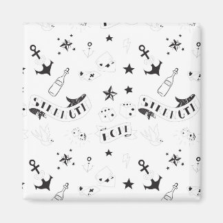 Aimant Autocollants Tattoo Flash Hope