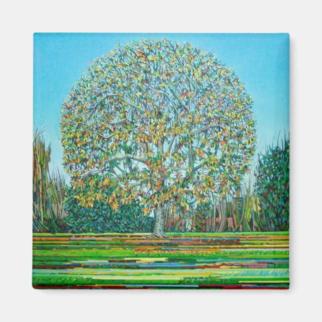 Aimant Automne Bow Tree (Devant)