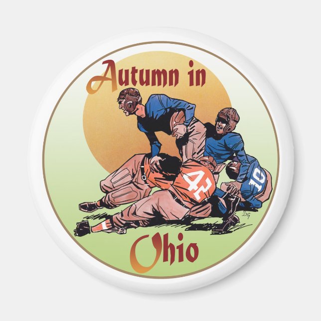 Aimant Automne en Ohio (Devant)