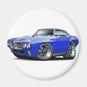 Aimant Automobile Firebird Blue 1969