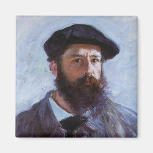 Aimant Autoportrait de Claude Monet