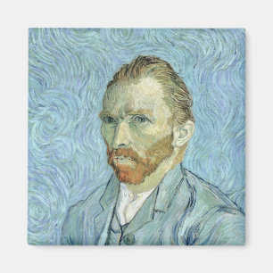 Aimant Autoportrait de Vincent van Gogh  , 1889