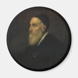 Aimant Autoportrait par Titien, Art Renaissance Vintage
