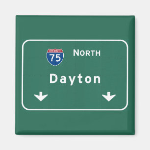 Aimant Autoroute d'autoroute nationale de Dayton Ohio oh