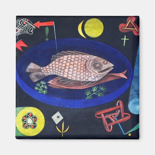 Aimant Autour du poisson, Paul Klee (Devant)