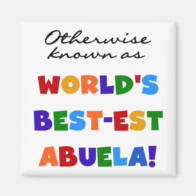 Aimant Autrement connu comme cadeaux de Meilleur-est (Devant)