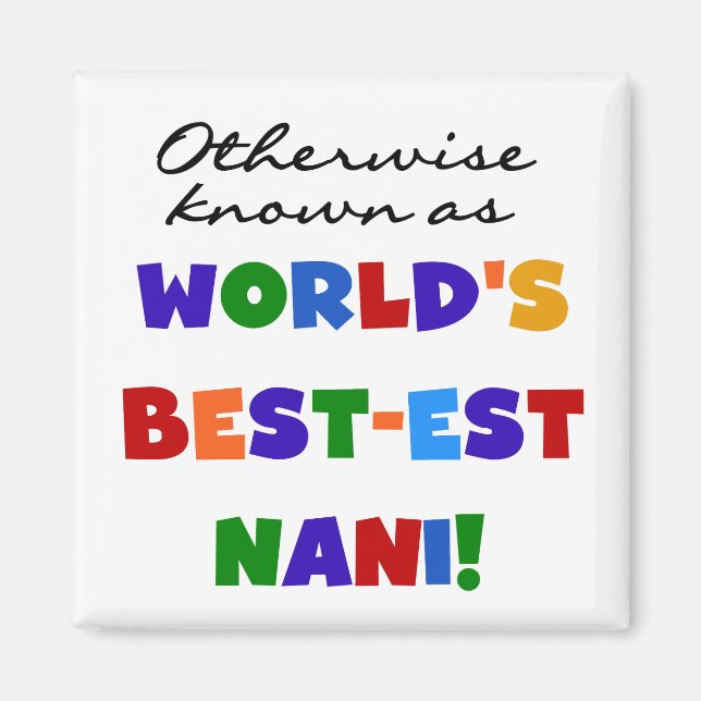 Aimant Autrement connu comme T-shirts et cadeaux de (Devant)