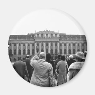 Aimant Autriche vintage Vienne Schonbrunn 1970