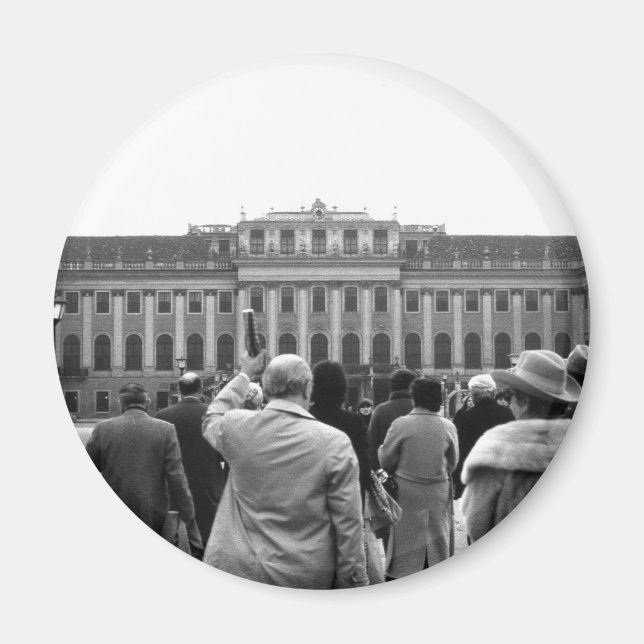 Aimant Autriche vintage Vienne Schonbrunn 1970 (Devant)
