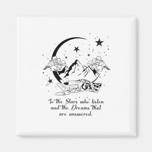 Aimant Aux étoiles qui écoutent et aux rêves qui sont un