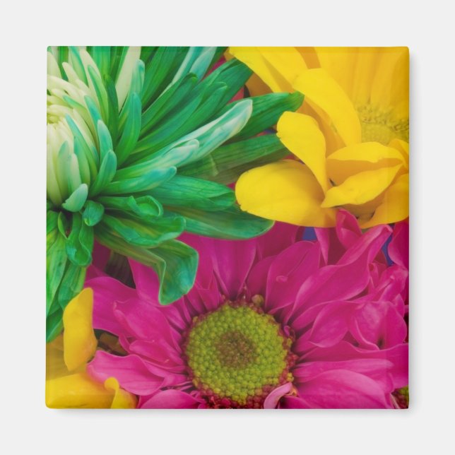 Aimant aux fleurs joyeux (Devant)