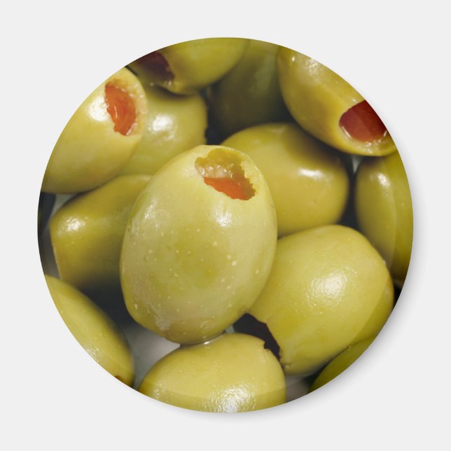 Aimant aux olives vertes (Devant)
